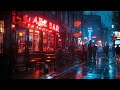 Nightlife Jazz Club | Vintage Music Vibes | Street Scene with Lively Atmosphere and Neon Lights