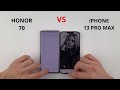 Honor 70 vs iPhone 13 Pro Max | SPEED TEST