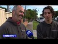 Driver rescued after truck crashes into Sydney home | 9 News Australia