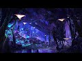 Avatar Ambience - Pandora at Night (Bioluminescence, Forest Sounds and Occasional Rain)