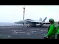 TOP SECRET Spy Jet Spotted on US Navy Aircraft Carrier in Mediterranean Sea