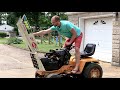 Mechanical to Electric Fuel Pump Conversion in Lawnmower