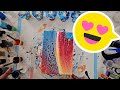 4 Different Swipes with products in your House ~ Acrylic Pouring Technique Comparison