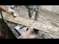 Sitting Drill No longer used when I use this tool DIY// How to Make a Manual Sitting Drill