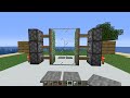 🦊Automatic door EASY to do in MINECRAFT