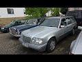 Mercedes S124 Radlager Wechsel, defekte Luftfederbälge am W109, Rost an Pagode | Schairer-Klassiker