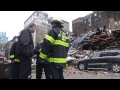 HD Video of Fire and Major building collapse 2nd Ave & 7th Street NYC - March 26, 2015
