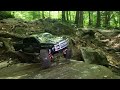 SCX10 III Long 13.9 Wheelbase Chassis On The Most Rough Trail I've Seen