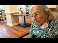 Mom thanks everyone for wishing her a Happy 95th Birthday