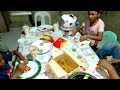 FAMILY'S 1ST MUKBANG | Bhellas Channel