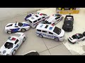 Police Car Transform, Collection Police Car Toys, Robot Mobil Polisi
