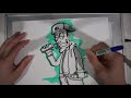 How to draw a Graffiti Character