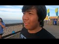 Jalan ke pantai di Ocean city - Maryland bersama keluarga