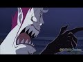 Tyrant Kuma talks to Gecko Moria about Black Beard & Luffy (English Dubbed)