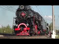 Russian steam trains parade on EXPO 1520