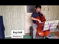 【Day148】Andantino (Suzuki Cello Book1)