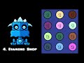 All New Shops Rewards | Geometry dash 2.2