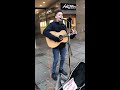 Alfie Sheard busking- Fast car Tracy chapman