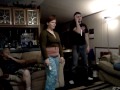 Laurel and Ova playing Just Dance 2
