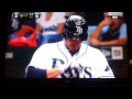Our TV debut! Yankees vs. Rays September 4, 2012