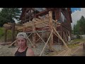 Timber frame deck rebuild (Ft. Barbie with a chainsaw)