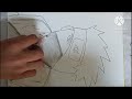 how to draw kakashi step by step easy tutorial