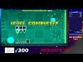 Geometry Dash SpeedRun (5 Rated Lvls) *1:54.27*