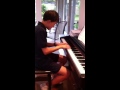 Ben on piano
