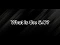 What is the S.O?