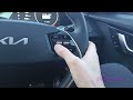 How to use the Kia EV6 Steering Wheel controls