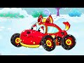 Oh Yes! My Doll Comes Alive Song 💄🎀Colorful Princess Doll 🚓🚌🚗🚑+More Nursery Rhymes by Toddler Cars