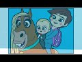 Coloring Pony Boss Baby Tim on iPad | The Boss Baby Family Business