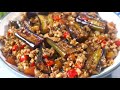 EGGPLANT WITH PORK GINILING RECIPE | Try this Different Way to Cook Eggplant Recipe with Pork 😍😋🍆