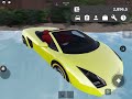 Lambo police chase leads to flooded lambo! Update. Rp