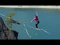 Highlining at the Cove outside of Spokane