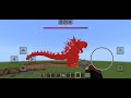 Minecraft Zona de Teste | Godzilla minus one