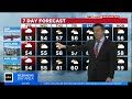 Monday night First Alert weather forecast with Darren Peck