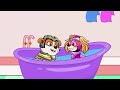 Paw Patrol The Mighty Movie | Chase is Pregnant, But Mermaid Story!! - Funny Story | Rainbow 3