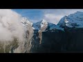 Switzerland | Relaxing Music Over the Alps 4k