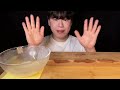 SUB) Korean food cold soy milk noodles, croquette, steamed pork bun mukbang asmr