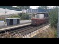 2 Irish Rail 071 class passing each other in Killester, September 2021