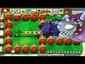 1 Pea Fire vs O-Nut vs All Zombie PVZ | Plants vs Zombies Hack