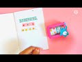 Recreation of tonni art and craft | recreating washi tape from tonni art and craft