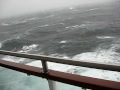 Storm at sea on Cruise