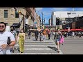 Calgary Downtown Alberta Canada | Calgary Saturday evening vibes just before Stampede 2024 #Calgary