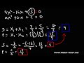 How To Find The Sum and Product of the Roots of a Quadratic Equation - Algebra