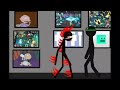 stickman warrior vs black monster drawing cartoons 2 animation