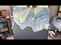 Recreating My Favorite Dustpan Pour! - Easy Beginner Fluid Art - Negative Space