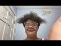 Doing my hair (gone wrong)