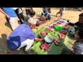 37.5KG PORK MEAT CUTTING & DIVIDING IN NEPALI VILLAGE | PORK BLOOD FRIED | PORK BLOOD CURRY RECIPES